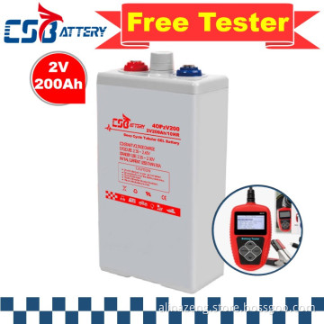 Csbattery 2V 1200ah Tubular Opzv-Battery for Solar/UPS/LED Light/Solar System/Engine/Tractor/Vs: Eastar/Exide/Amy